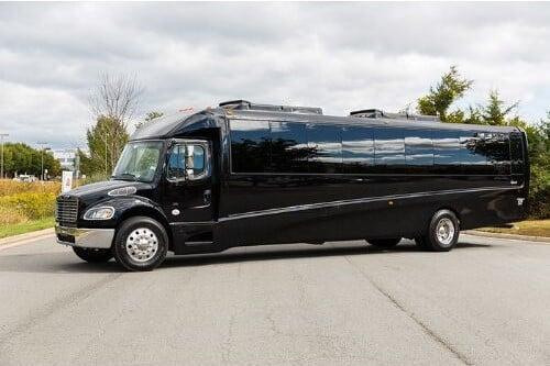 Private chauffeured shuttle for corporate wine tours, providing luxury group transportation to Virginia wineries.